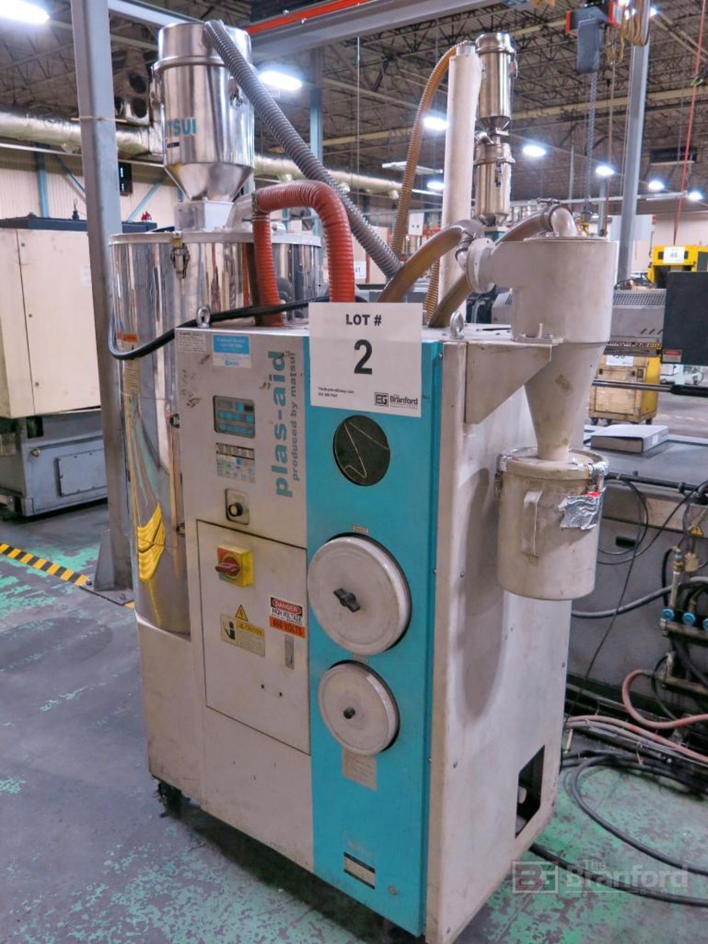 Matsui Model MJ3-100-U Plas-Aid Resin Material Dryer - Image 3 of 4