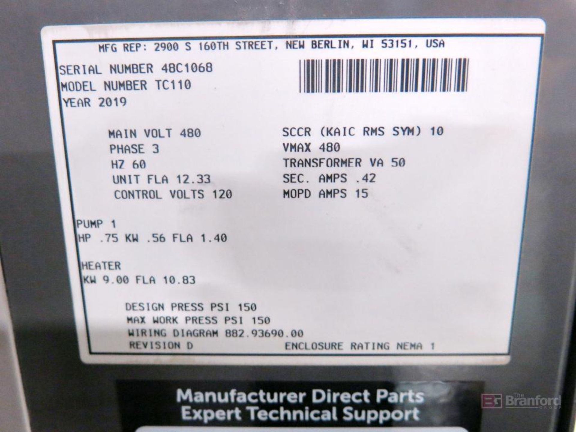 Sterling Model TC110 Water Temperature Controller - Image 3 of 3