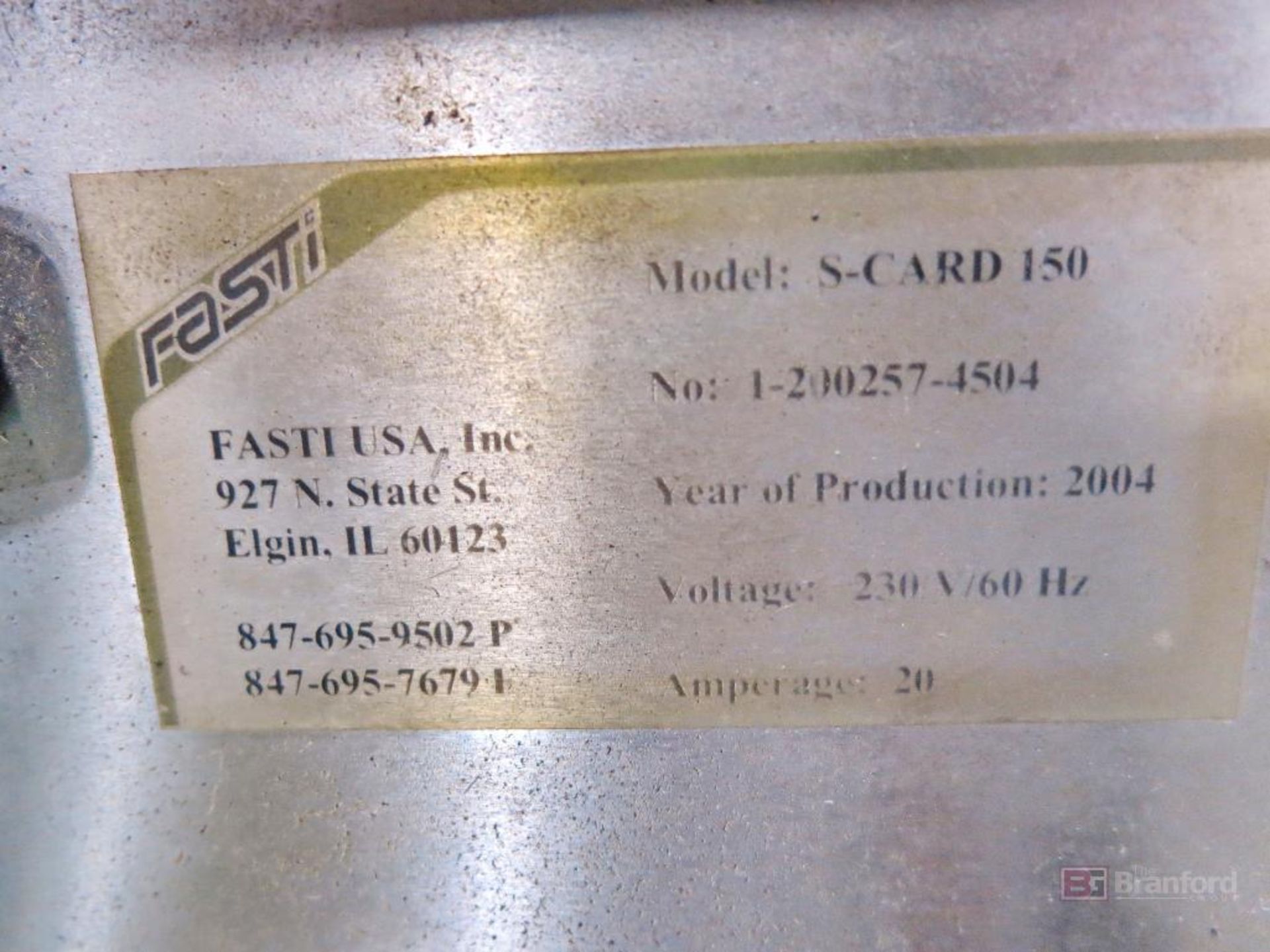 Fasti Model S-Card 150 Resin Material Dryer - Image 3 of 3