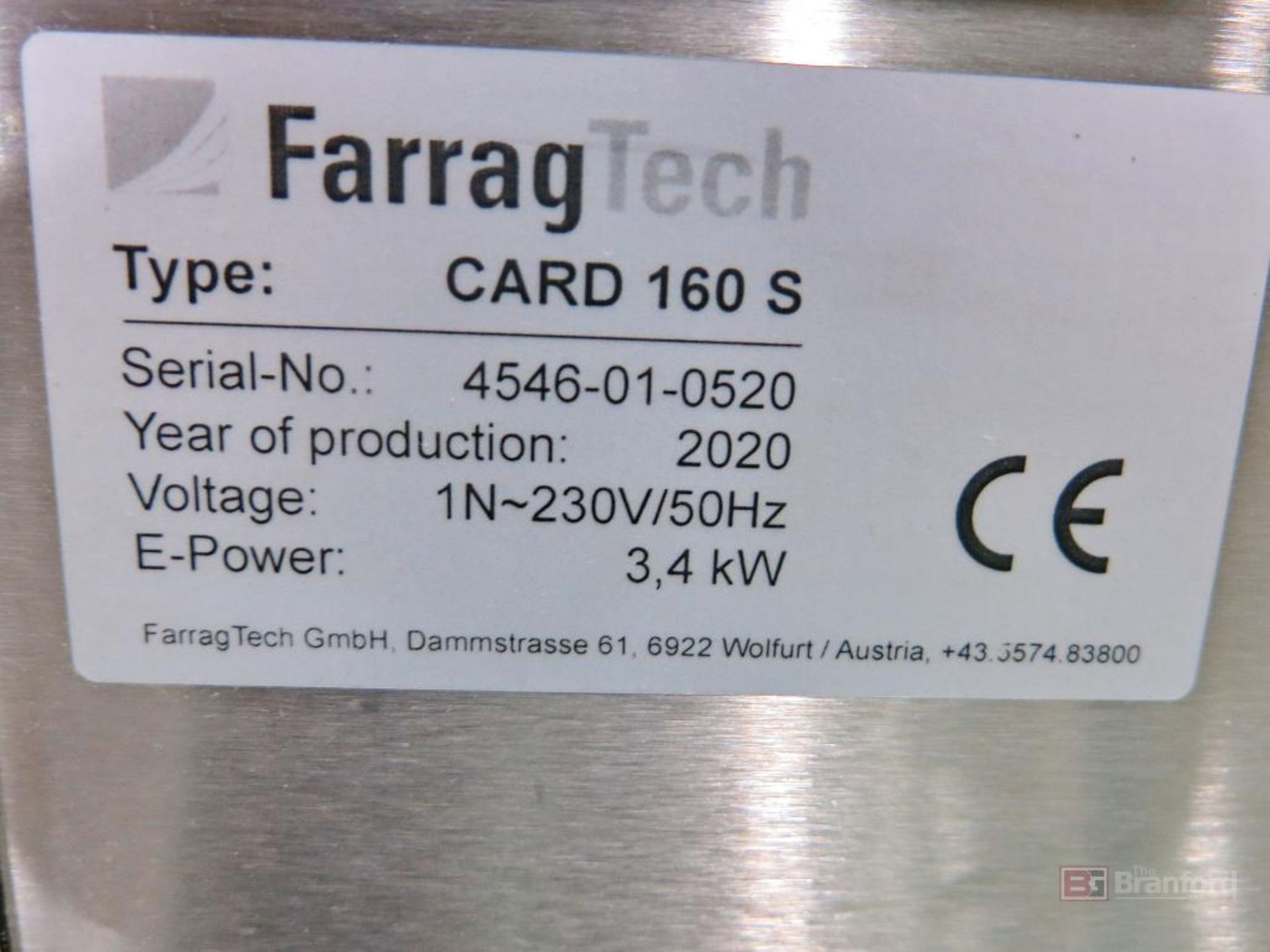 FarragTech Card 160S Resin Material Dryer - Image 3 of 3