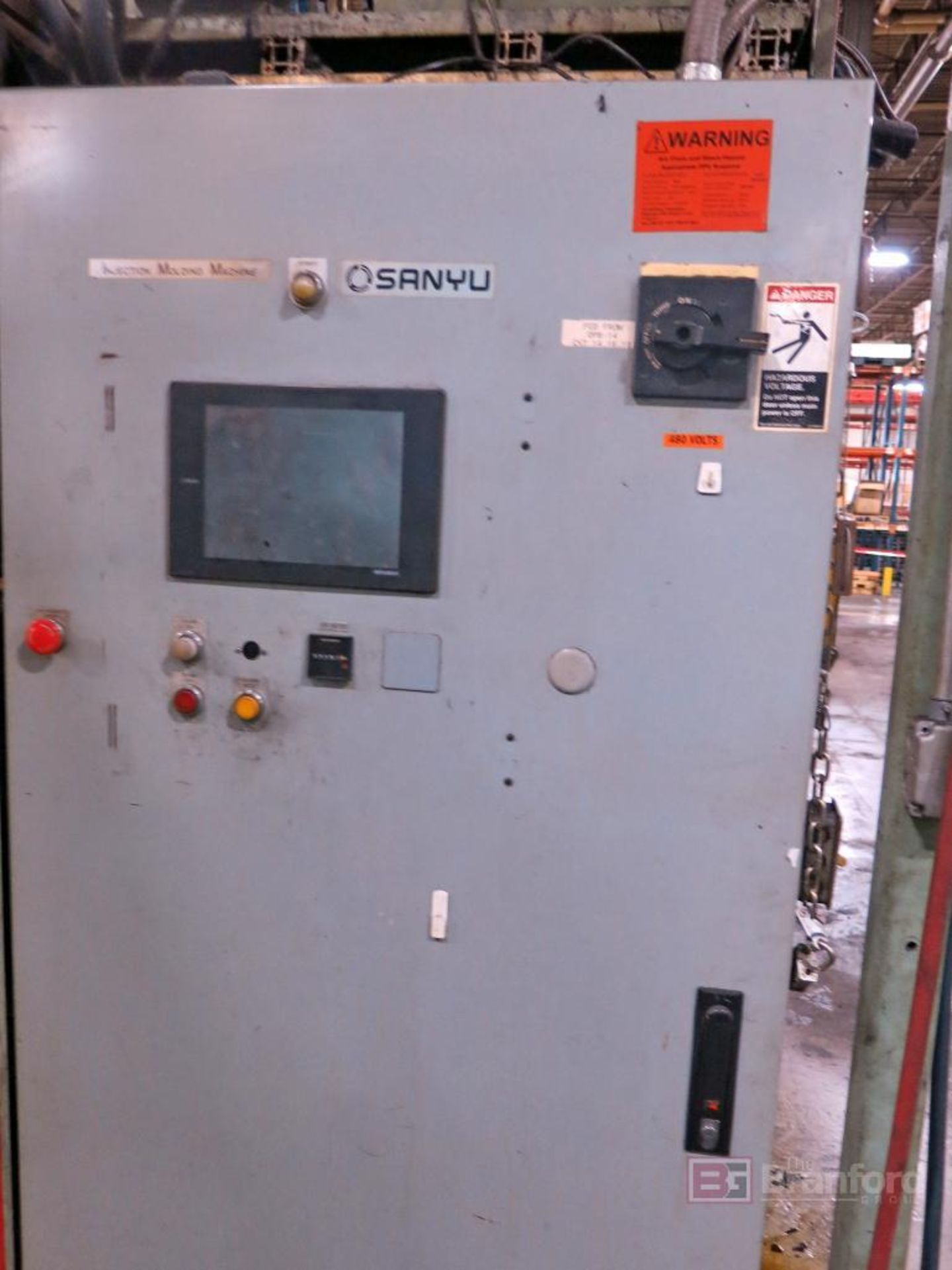 Sanyu Model STI-1.6-220VG3 1.6l Vertical Rubber Injection Mold Machine - Image 3 of 4