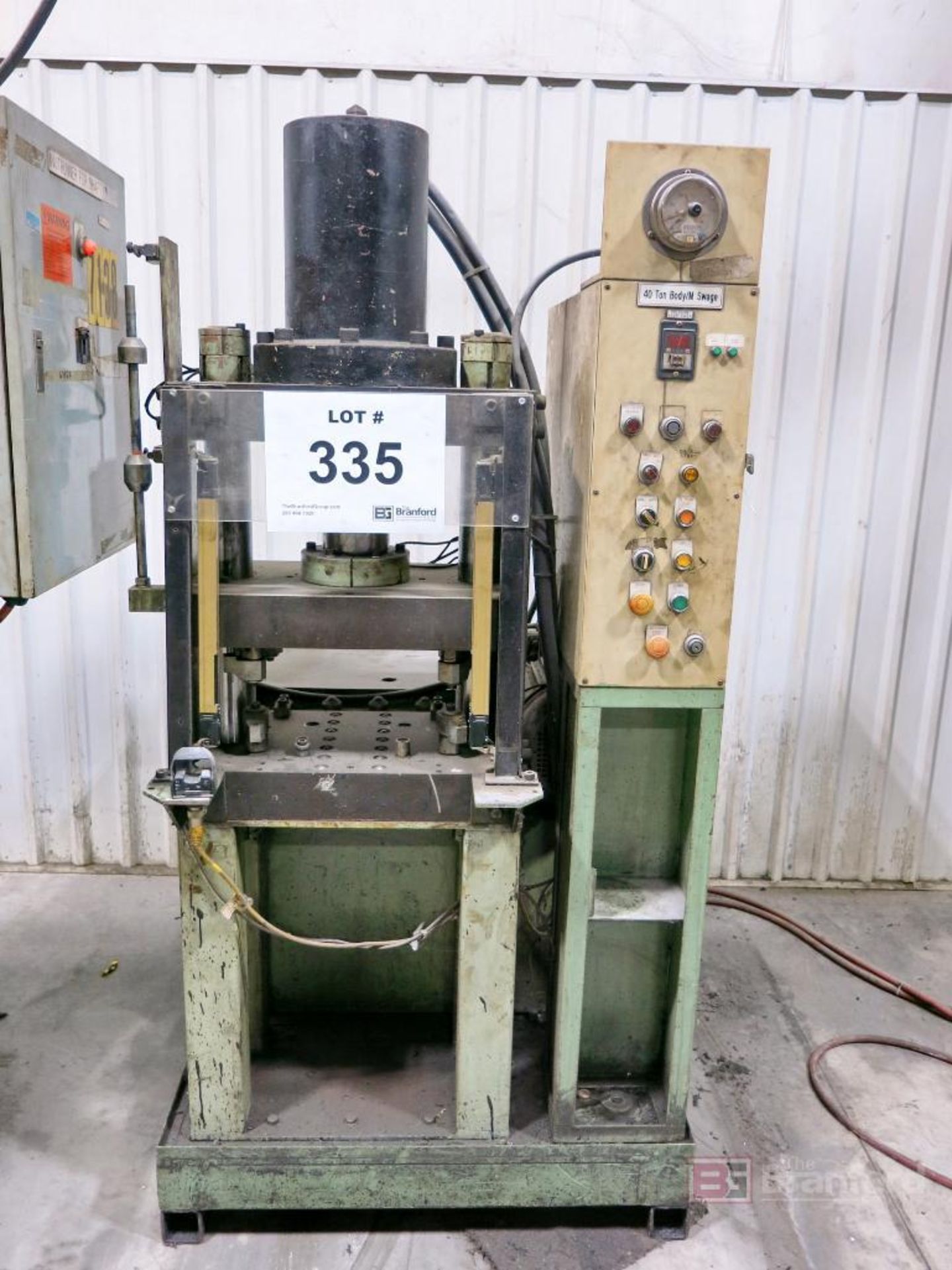 Custom Made 40-Ton Body M. Swage Press