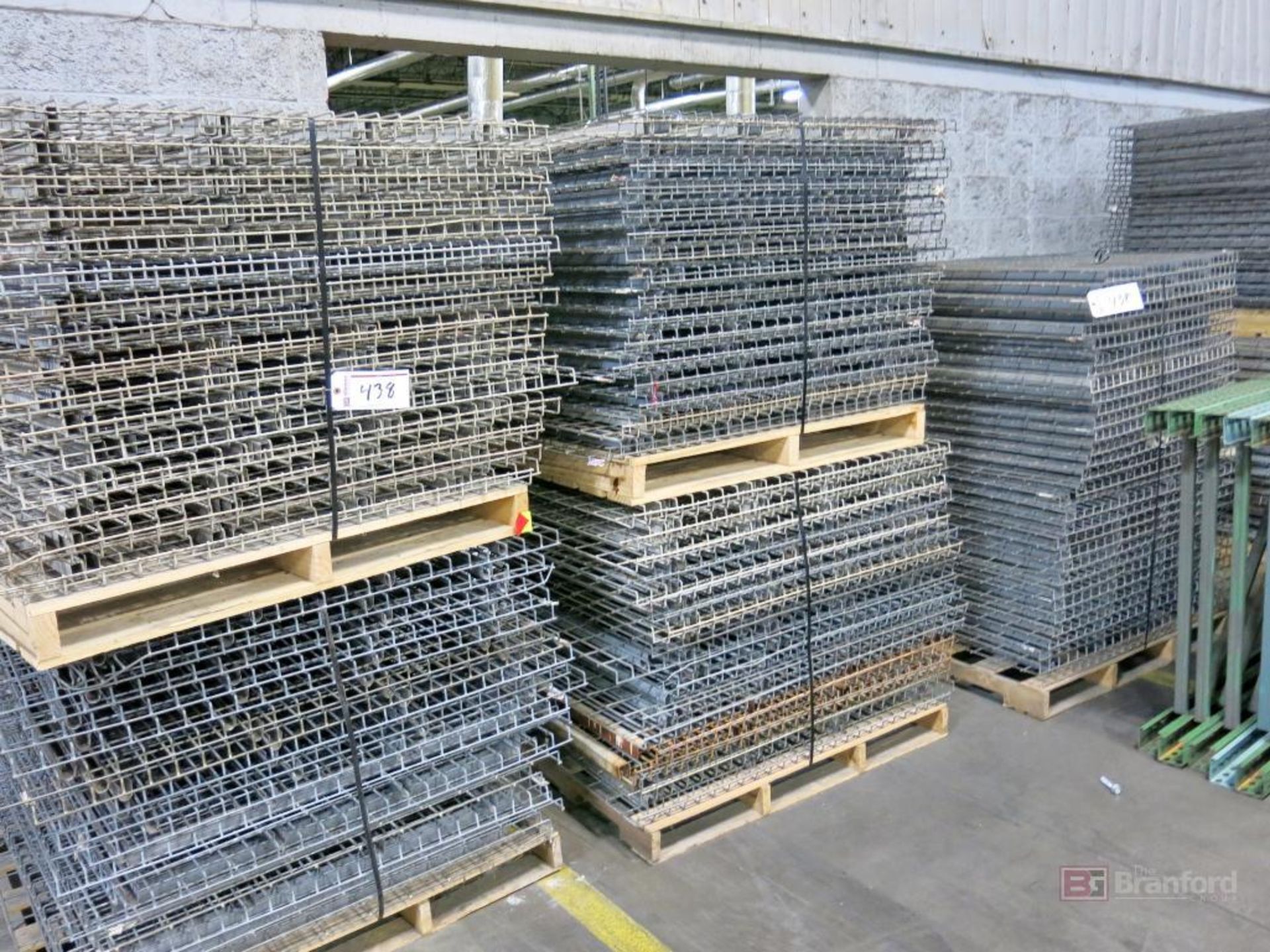 Large Lot of Tear Drop Style Pallet Racking - Image 5 of 6