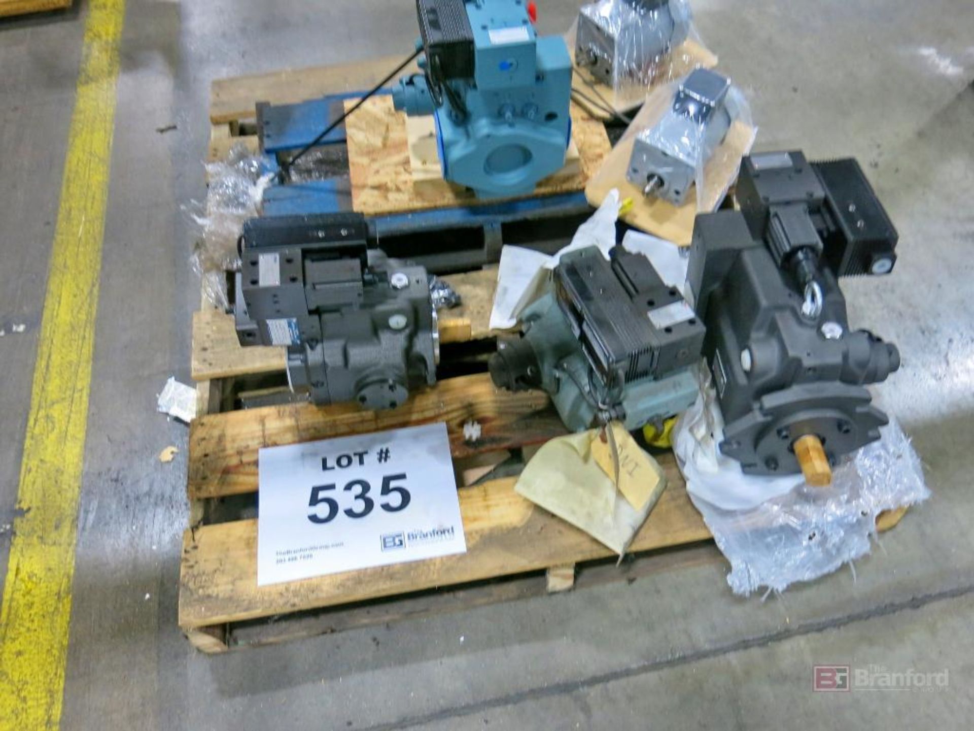Lot of (4) Hydraulic Gear Pumps, (2) Electric Motors
