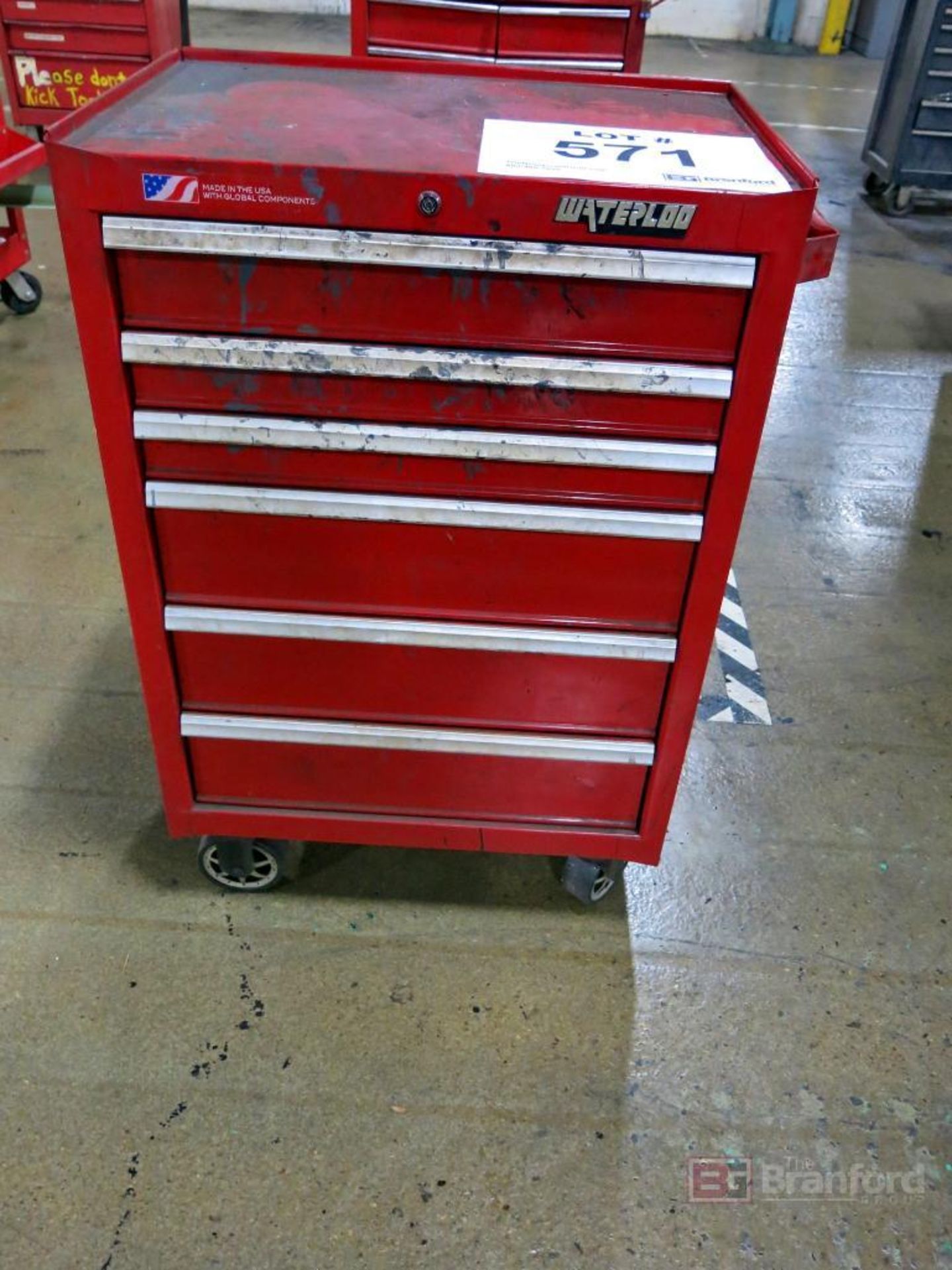 Waterloo 6-Drawer Mechanics Tool Box w/ Contents