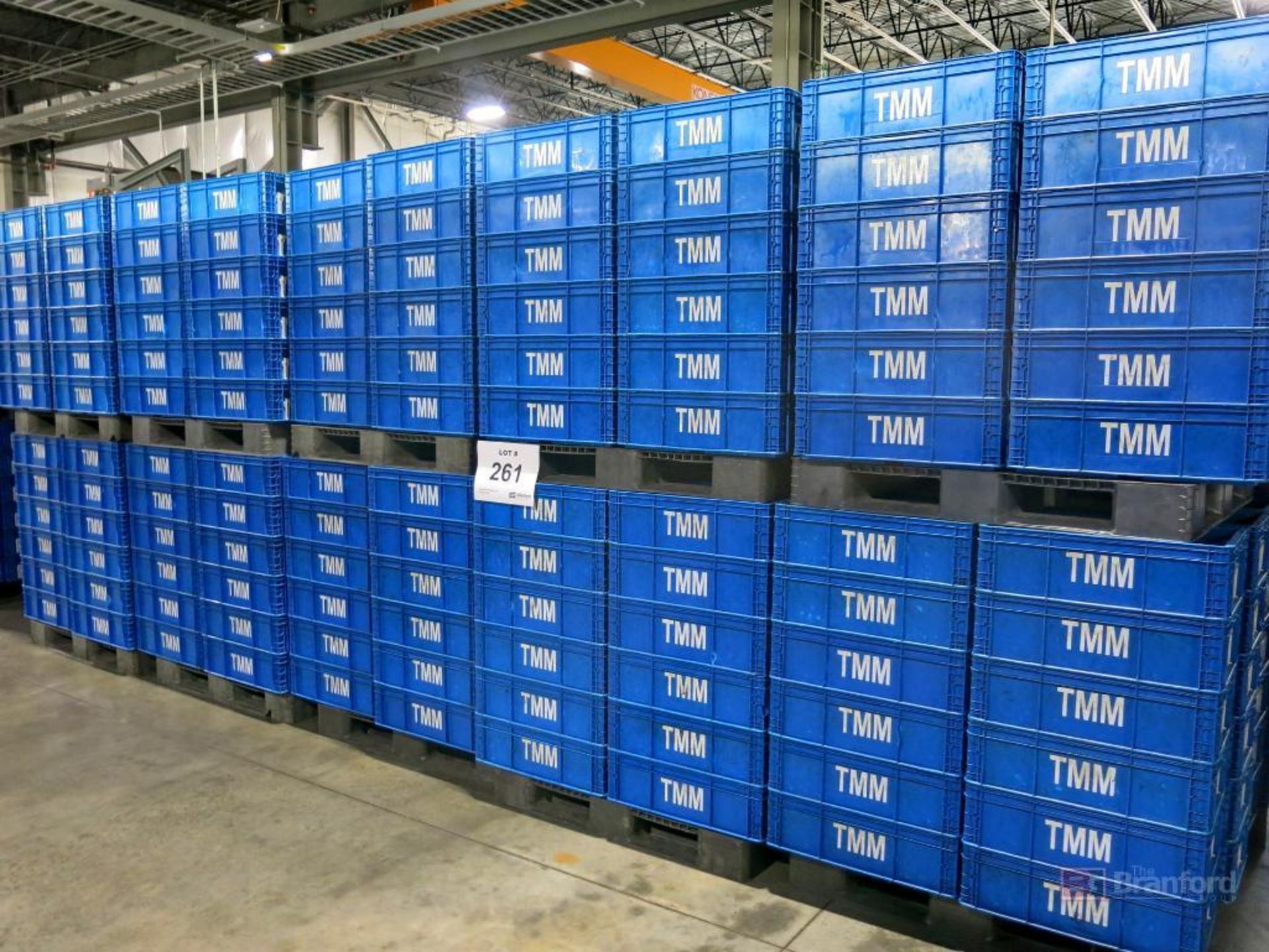 Lot of (360) Plastic Totes on (10) Pallets - Image 2 of 2