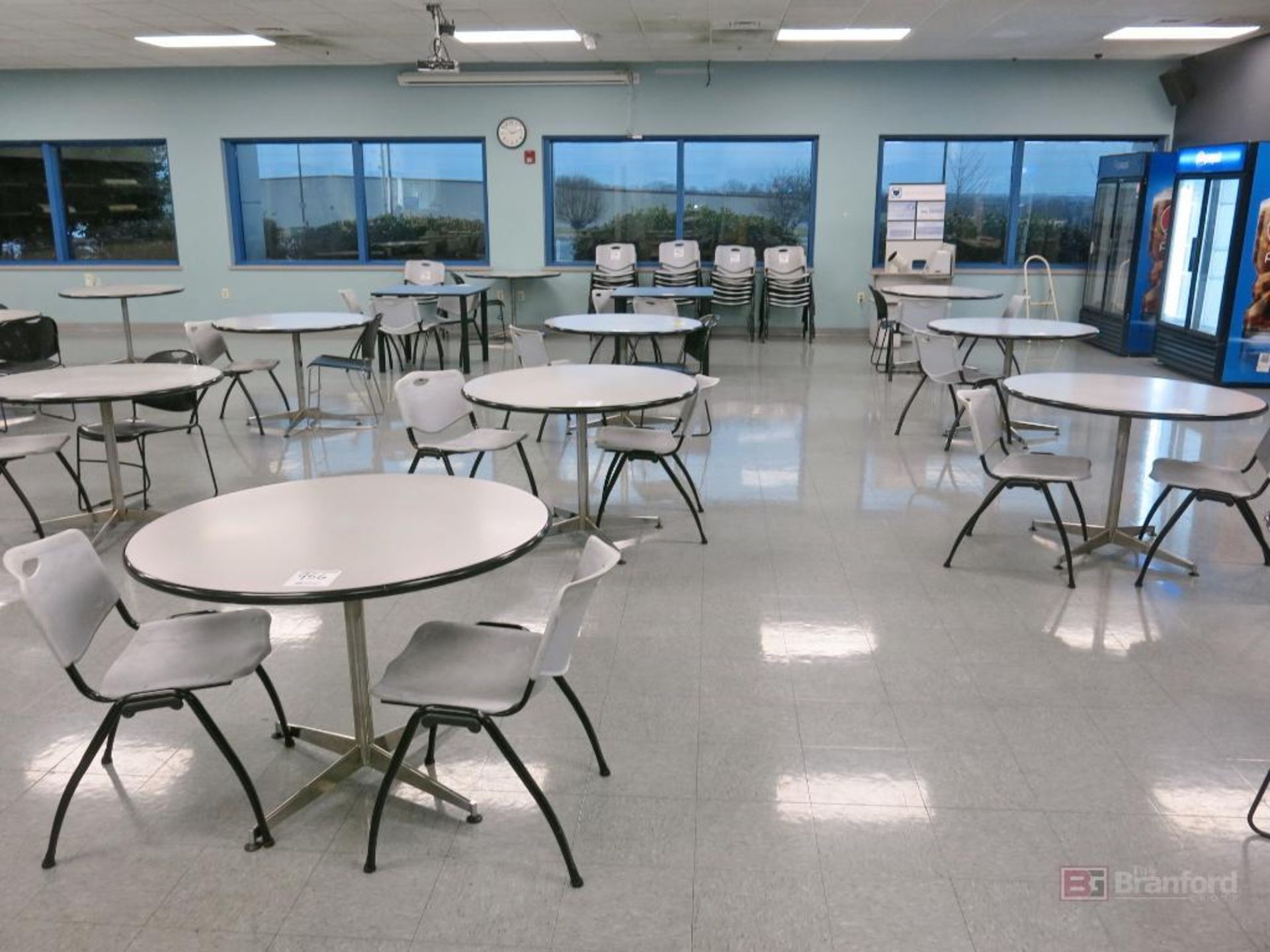 Lot of Approx. (20) Cafeteria Style Tables w/ Associated Chairs - Image 2 of 5