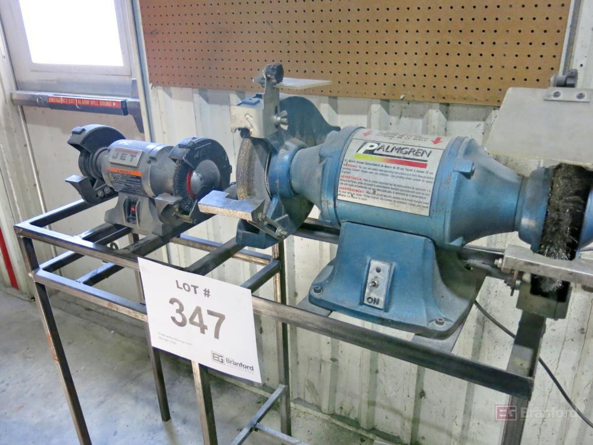 Palmgren 10" Double Ended Buffer Grinder & Jet Grinder