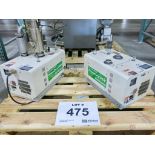 Lot of (2) Kashiyama Neodry 36E Dry Vacuum Pumps