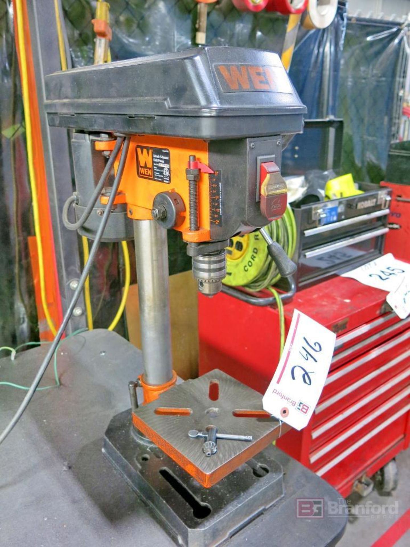 Wen 8" 5-Speed Benchtop Pedestal Drill Press - Image 2 of 2