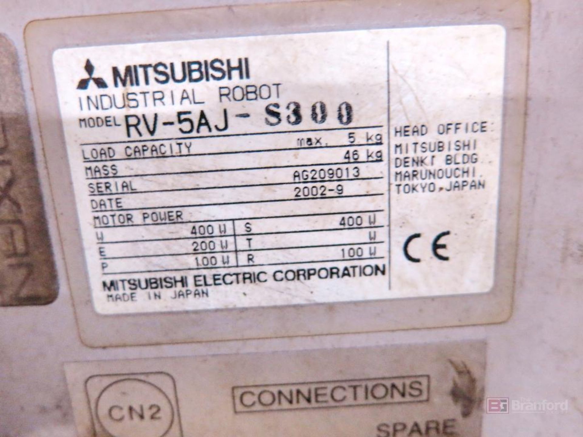 Lot of (2) Mitsubishi Model RV-5AJ-S300 Robots - Image 4 of 6