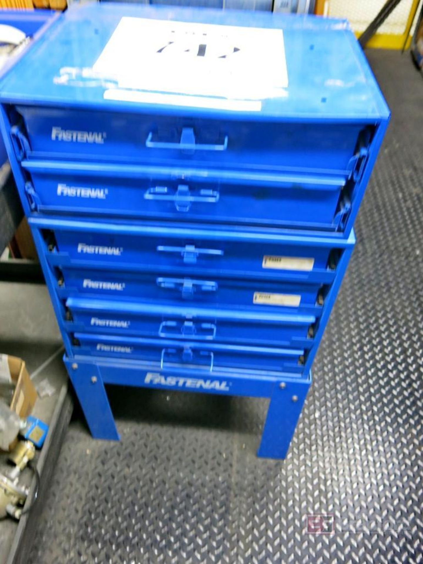 (2) Fastenal Multidrawer Small Parts Bins w/ Contents - Image 2 of 6