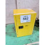 Uline Single Door Flammable Liquid Storage Cabinet
