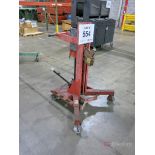 Wesco Model DM1100 Foot Pedal Hydraulic Pump Barrel Lifter