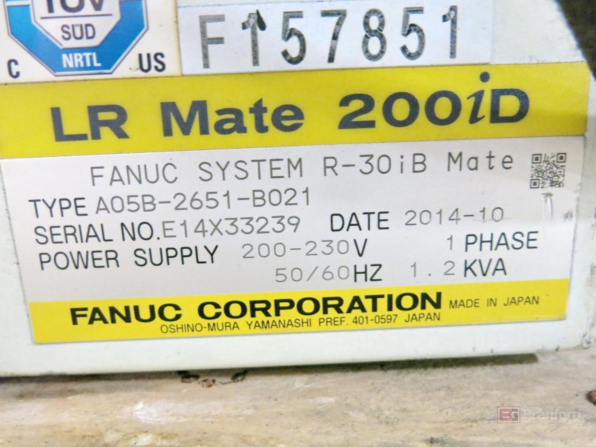 Fanuc Model LR MATE-200ID Robot - Image 5 of 5
