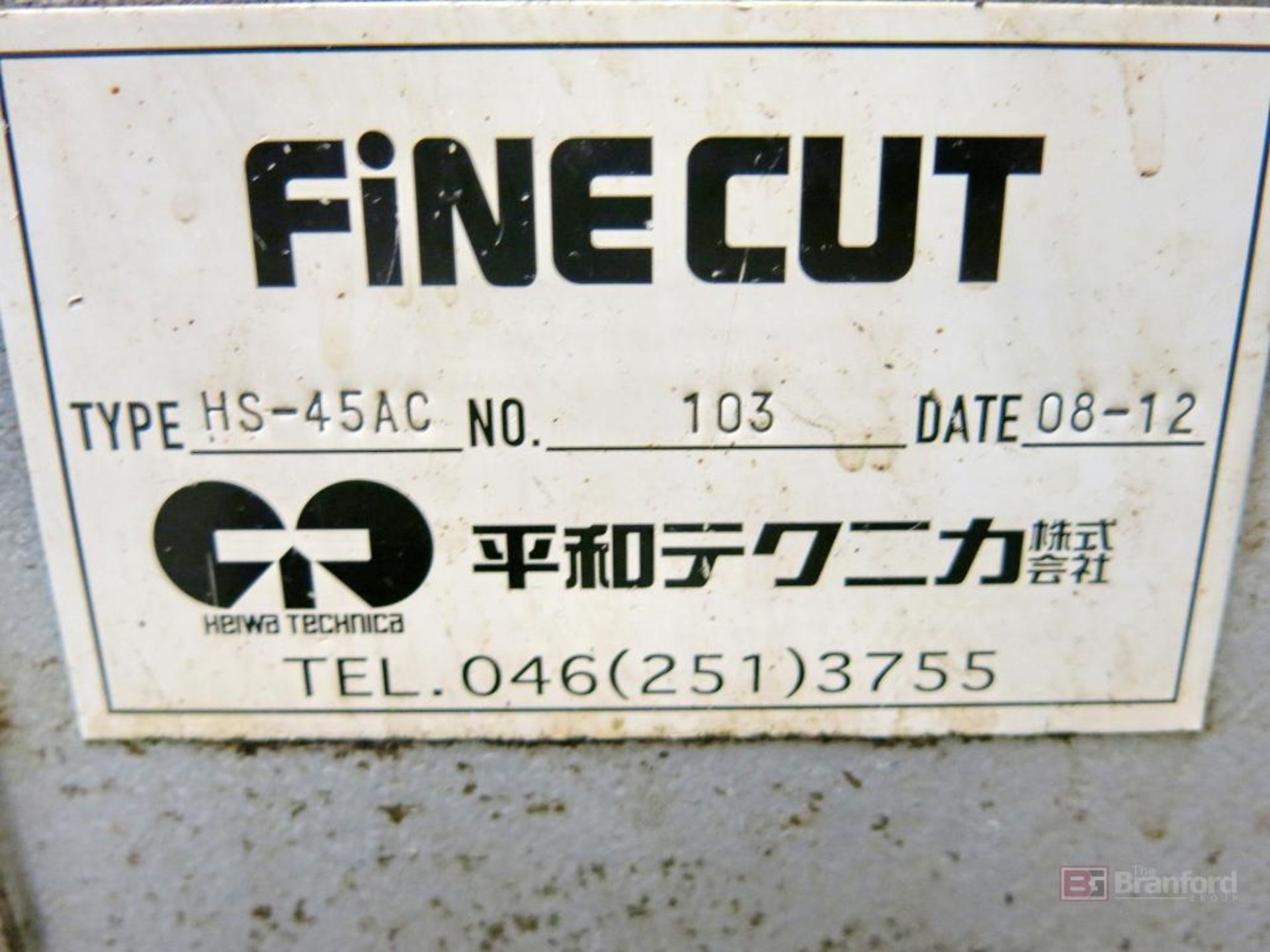 Fine Cut Type HS-45 AC Precision Cut Off Saw - Image 3 of 3