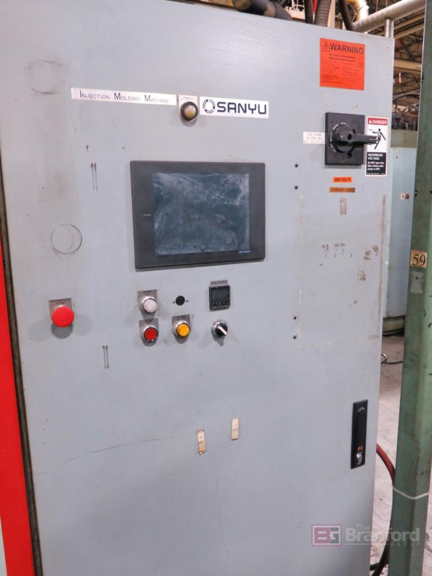 Sanyu Model STI-1.6-220VG3 1.6 Liter Vertical Rubber Injection Machine - Image 3 of 4