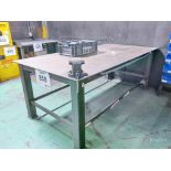 96" x 48" Heavy Duty Steel Layout Table