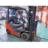 Toyota 5000-Lb Cap. Model 8FGCU25 Forklift