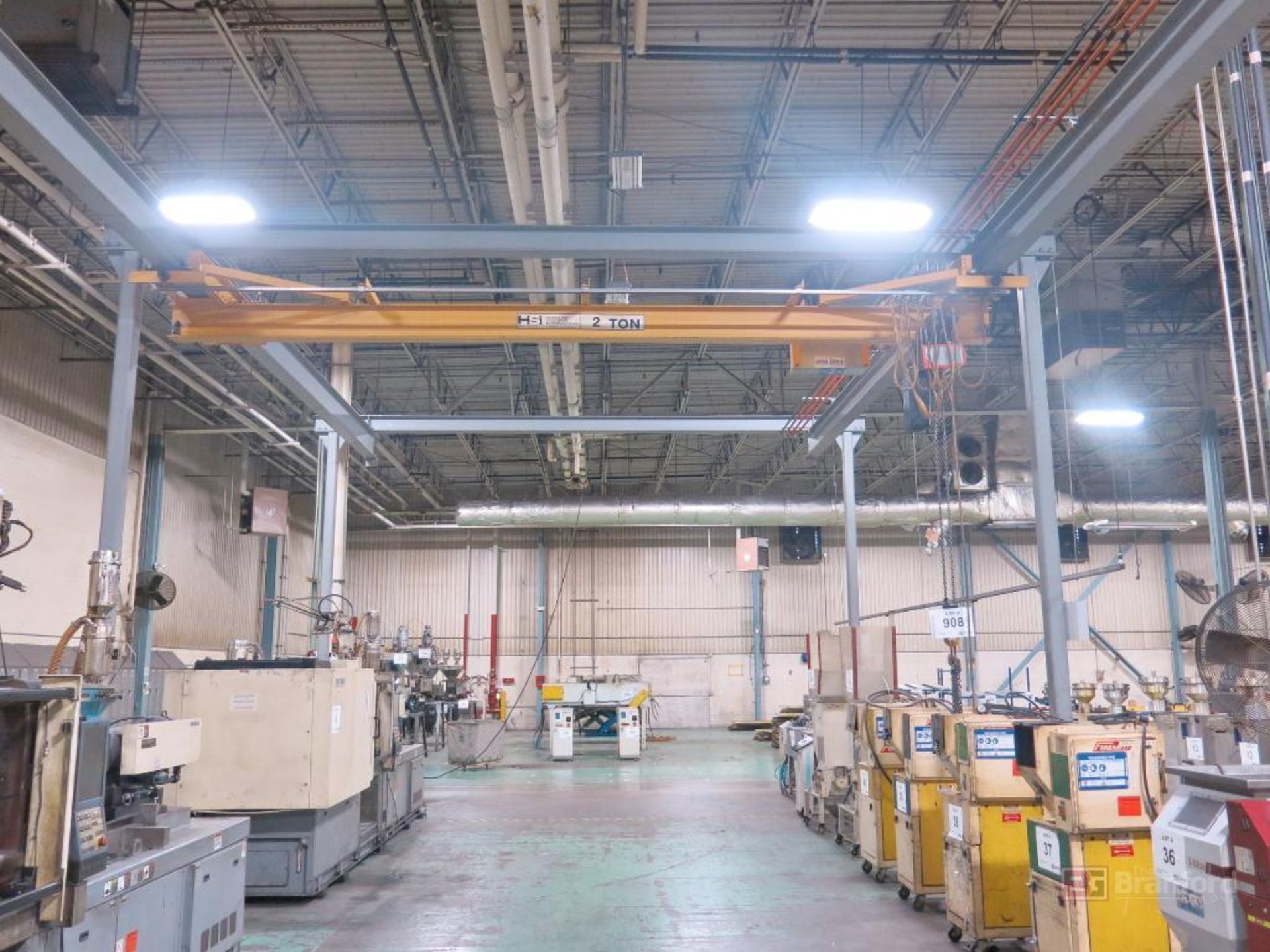 HS handling system, 2-Ton, freestanding bridge crane, Kronecranes Hoist - Image 2 of 3