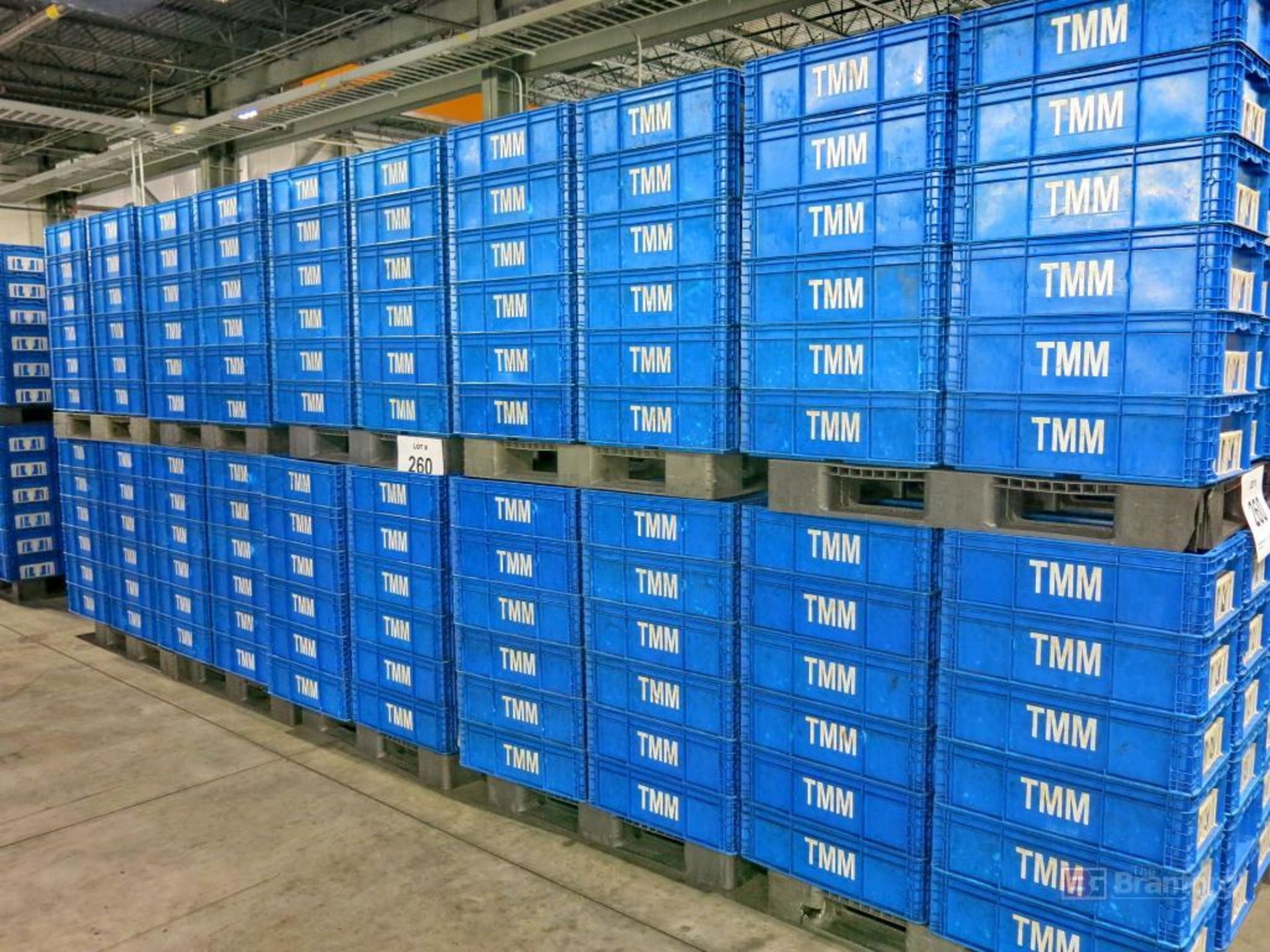 Lot of (360) Plastic Totes on (10) Pallets - Image 2 of 2