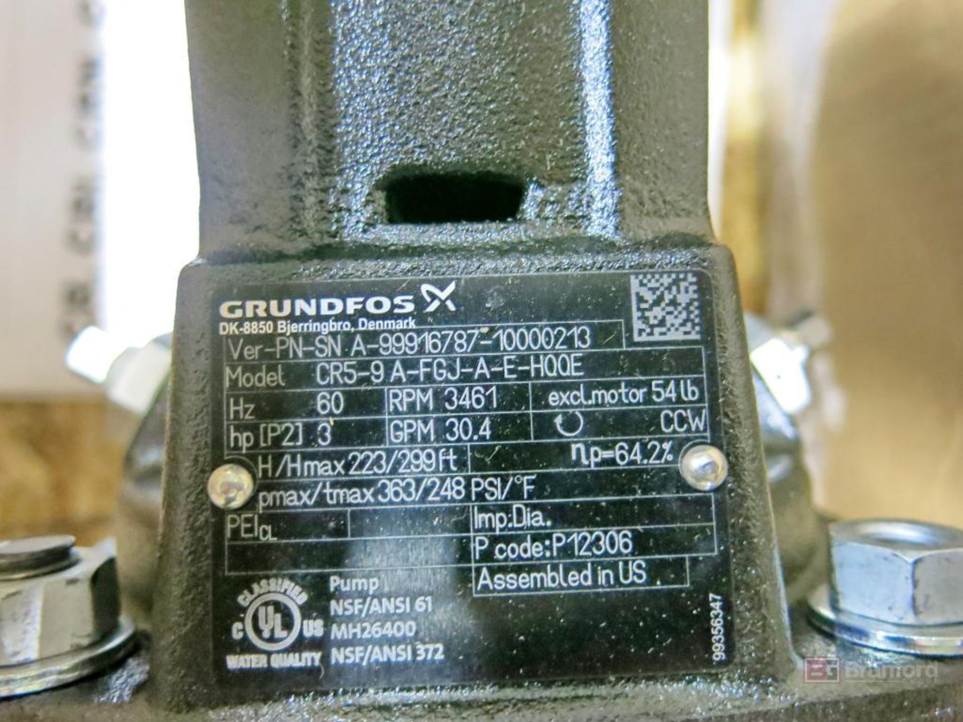 Grundfos 5-HP Pump - Image 2 of 2