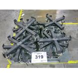 Pallet Lot of Wedmatic Adjustable Castered Barrel Carts