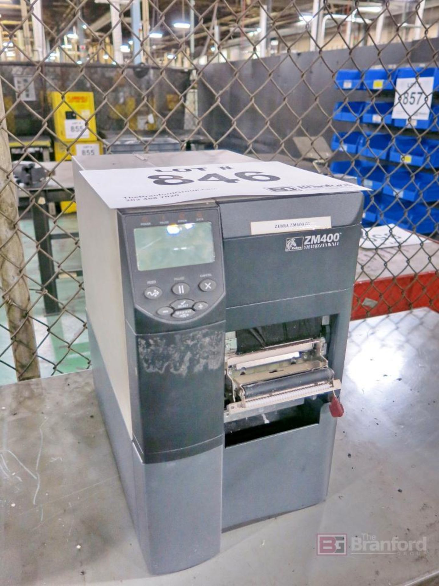 Zebra Model ZM400 Label Printer