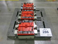 Lot of (3) Double Cell Battery Creform Tugger Packs