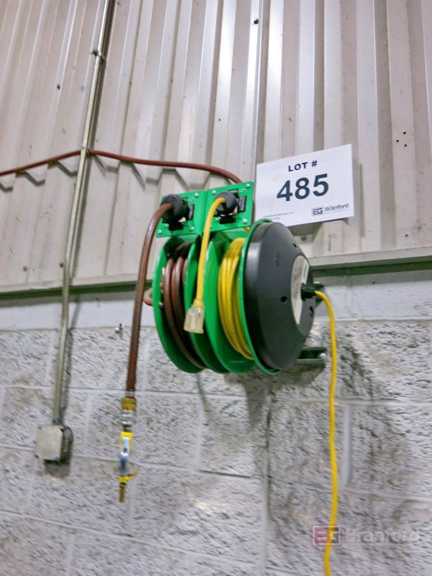 Speedaire Combo Air and Electric Reel