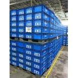 Lot of (300) Plastic Totes on (10) Pallets