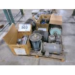 Large Lot of Electric Motors, WEG Oil Cooled Pump Motor