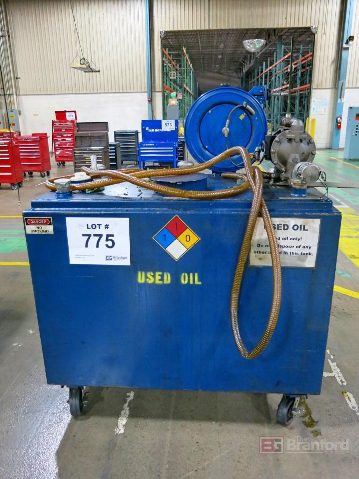 Onken 240-Gallon Cap. Castered Oil Recovery Unit