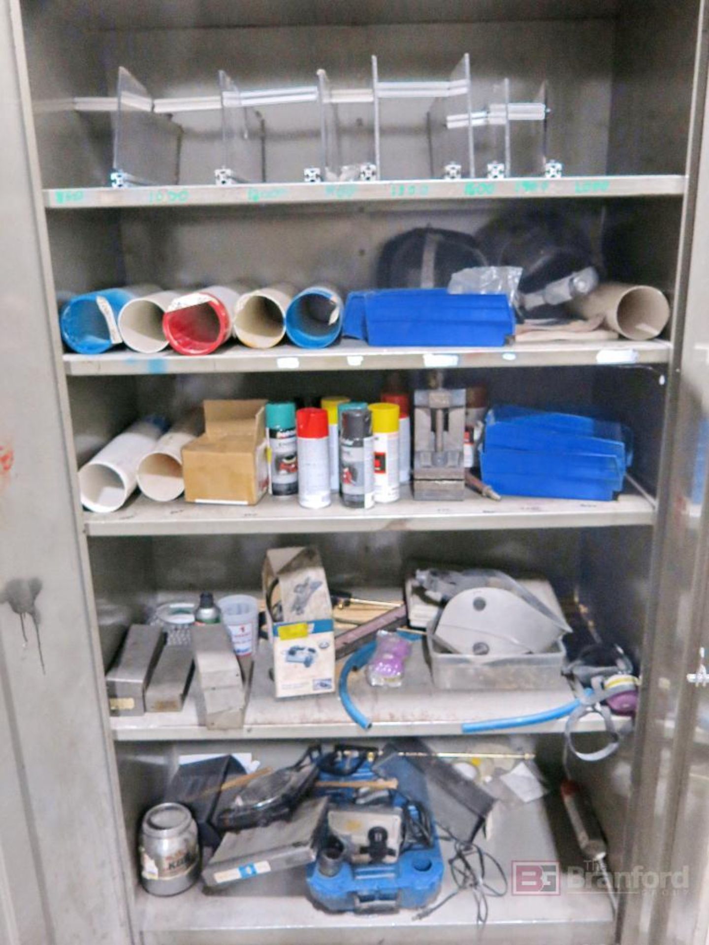Lot of Misc Racking, Bins and Cabinet - Image 7 of 7