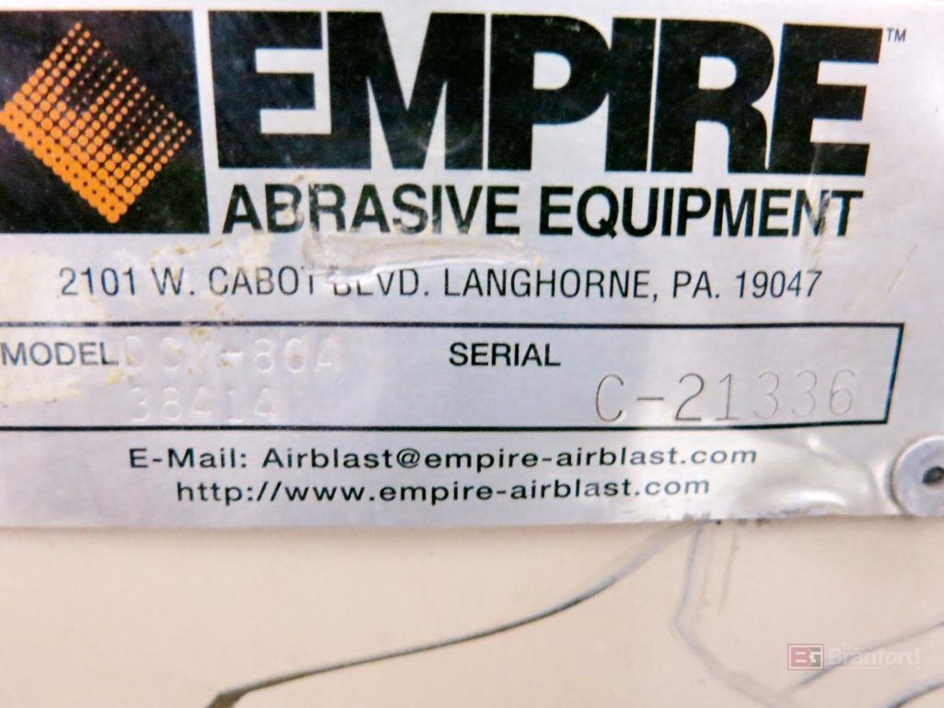 Empire Model RF-3648 Sand Blast Cabinet - Image 5 of 5