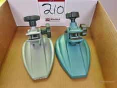 Lot of (2) Micrometer Stands