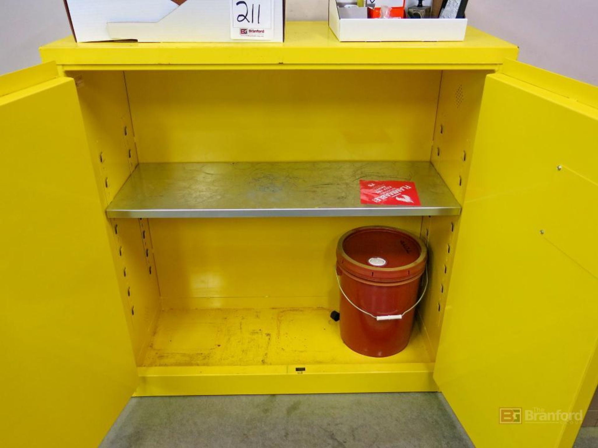 Pig 2- Door Flammable Liquid Storage Cabinet - Image 2 of 2
