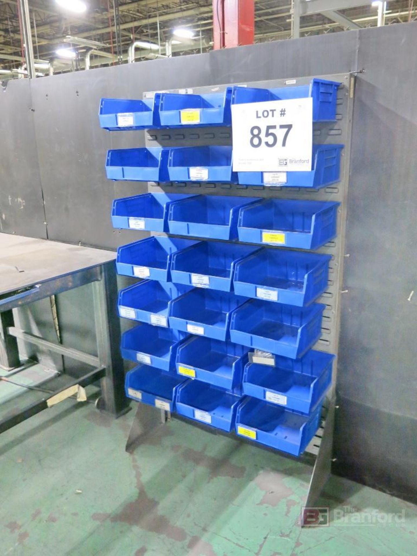 Single Sided Arco Bin Rack