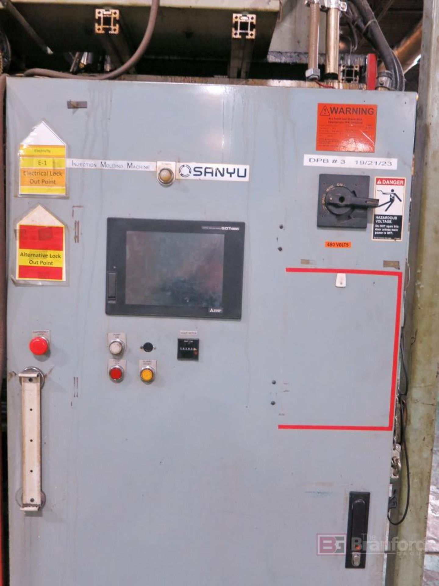 Sanyu Model STI-2.0-220VG3 2-Liter Vertical Rubber Injection Machine - Image 3 of 4