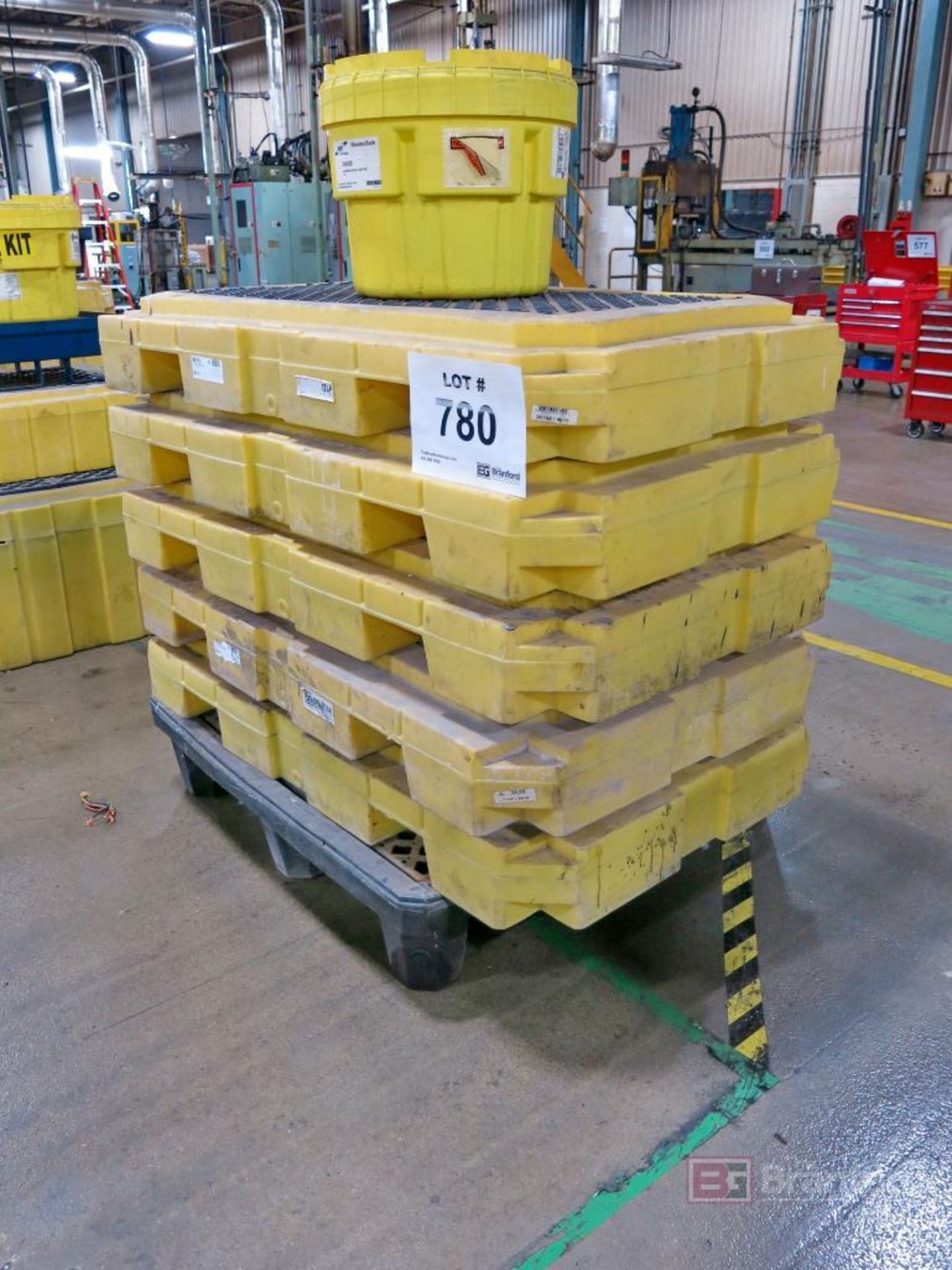 (6) Barrel Spill Containment Pallets w/ Spill Kit - Image 2 of 2