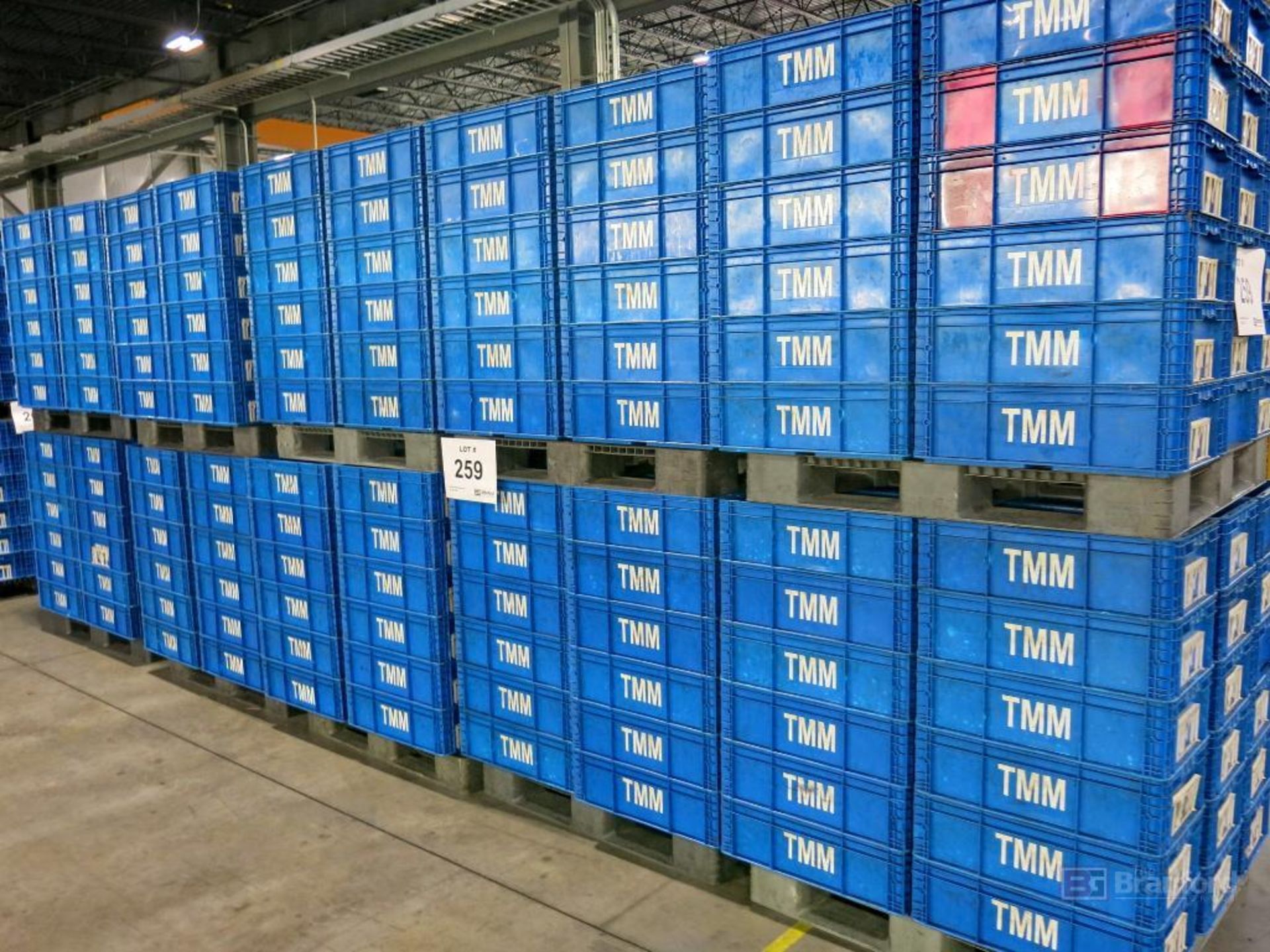 Lot of (360) Plastic Totes on (10) Pallets - Image 2 of 2