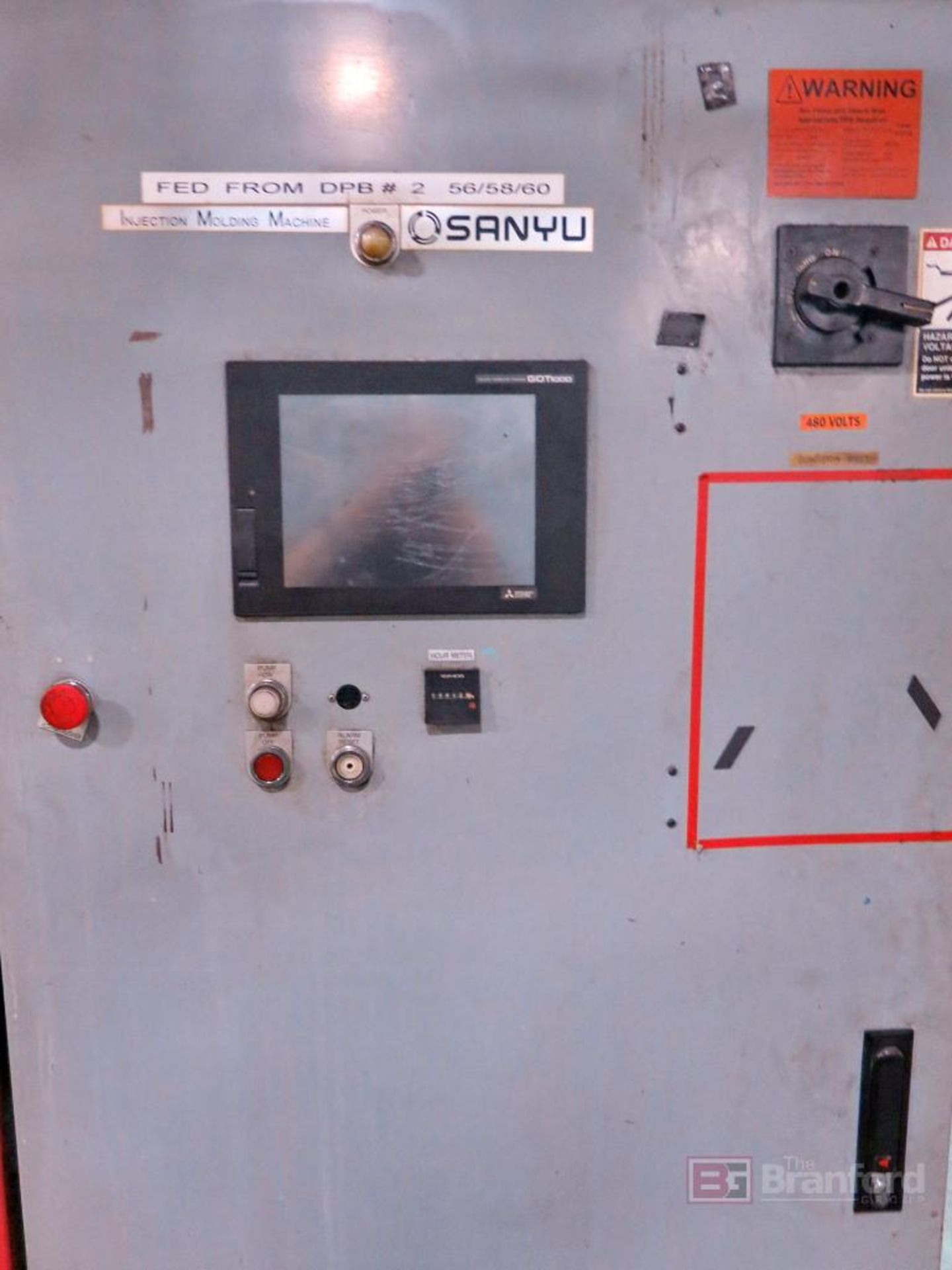 Sanyu Model STI-2.0-220VG3 2l Vertical Rubber Injection Mold Machine - Image 3 of 4