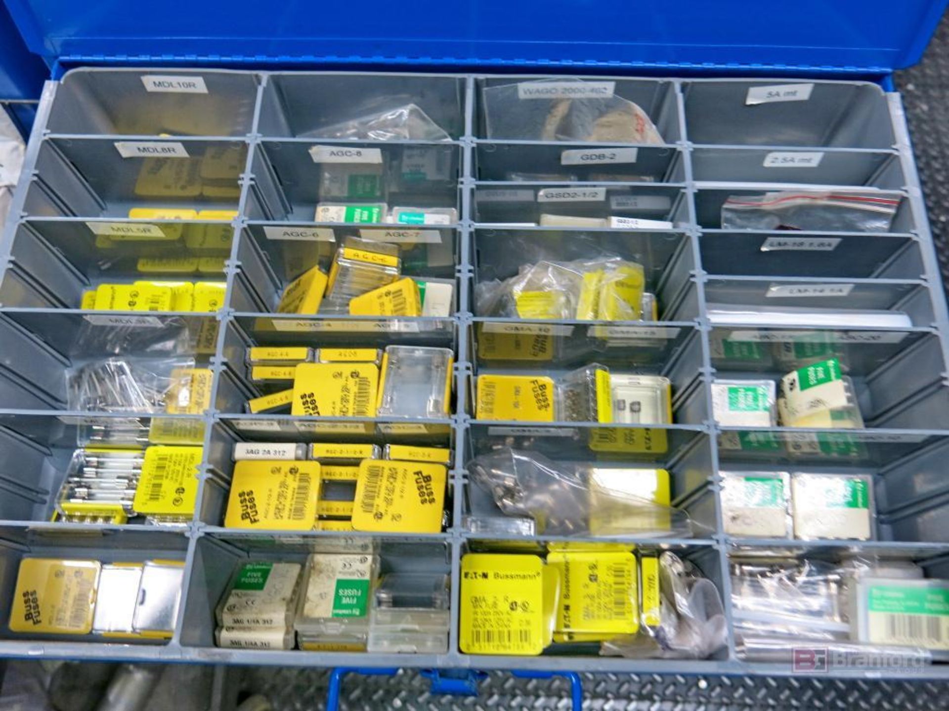 (2) Fastenal Multidrawer Small Parts Bins w/ Contents - Image 6 of 6