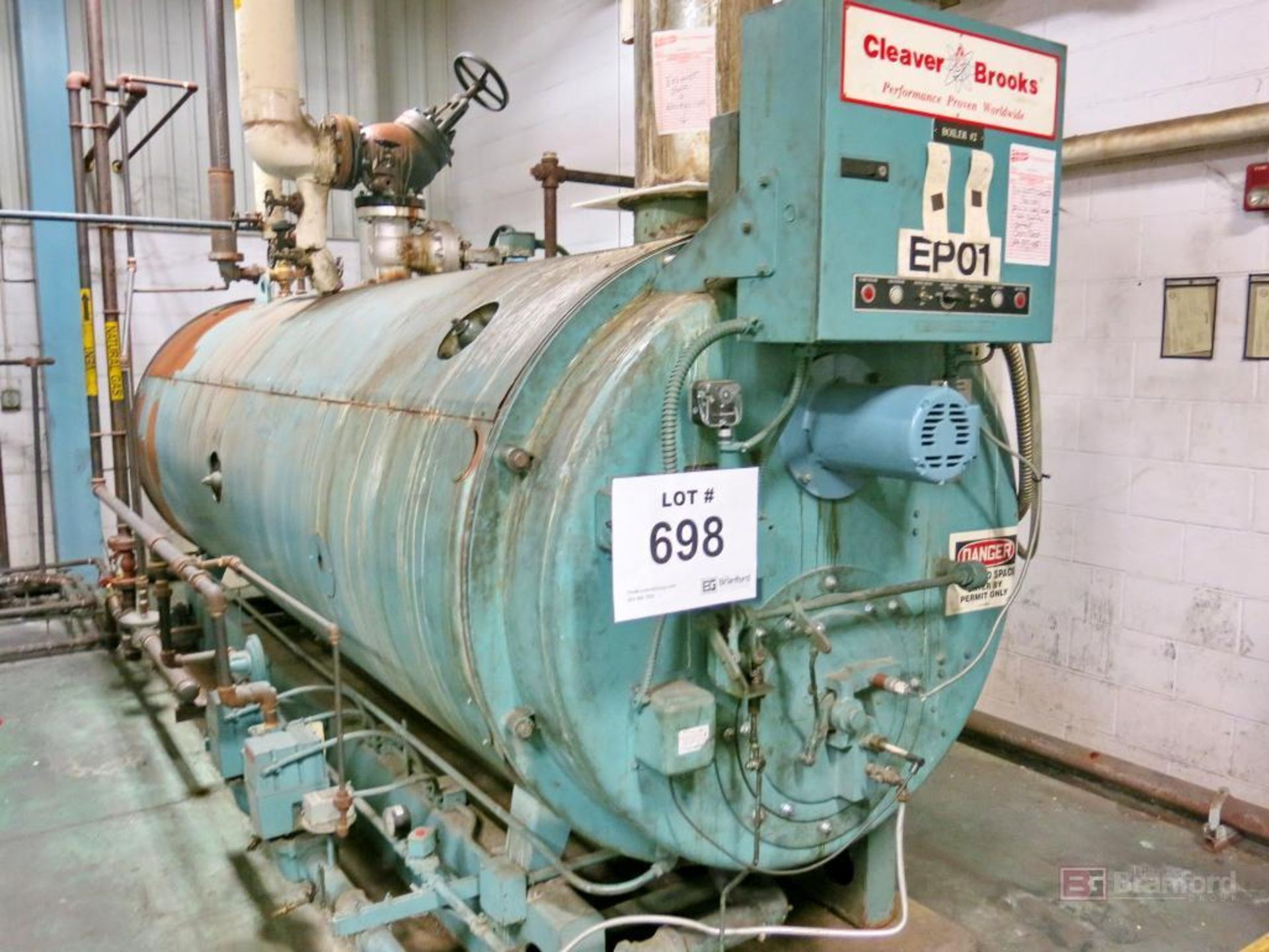 Cleaver Brooks Model CB700-100 Boiler