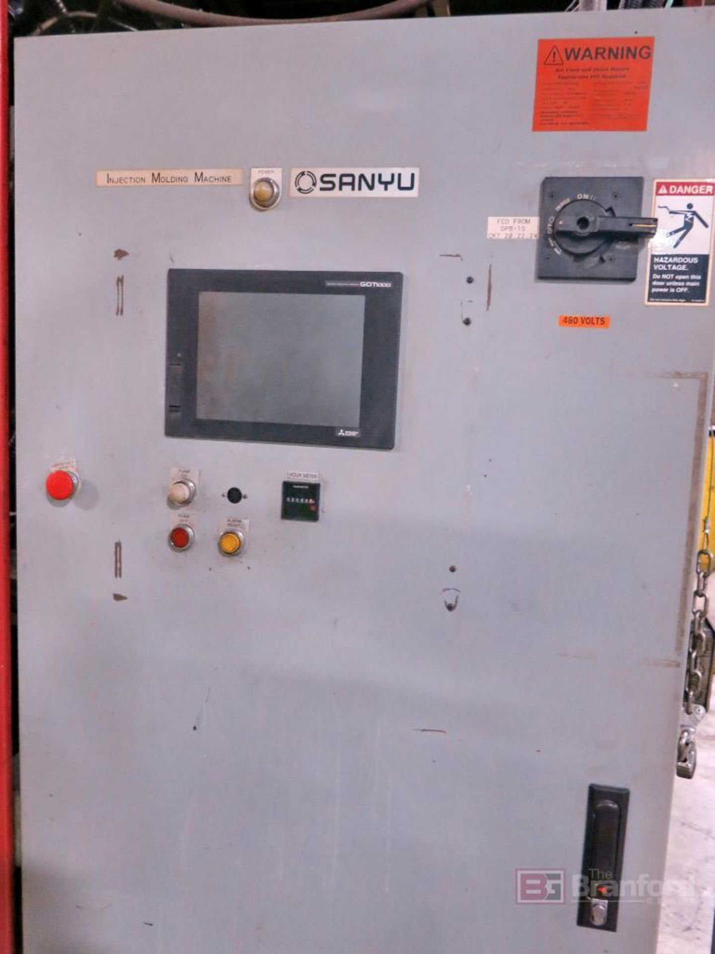 Sanyu Model STI-2.0-220VG3 2l Vertical Rubber Injection Mold Machine - Image 3 of 4