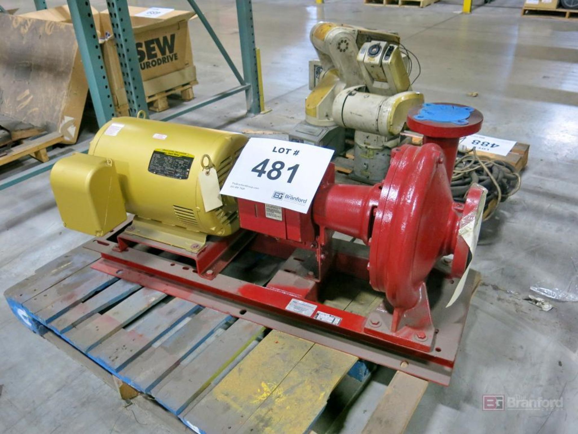 Baldor 30-HP Electric Pump - Image 2 of 4