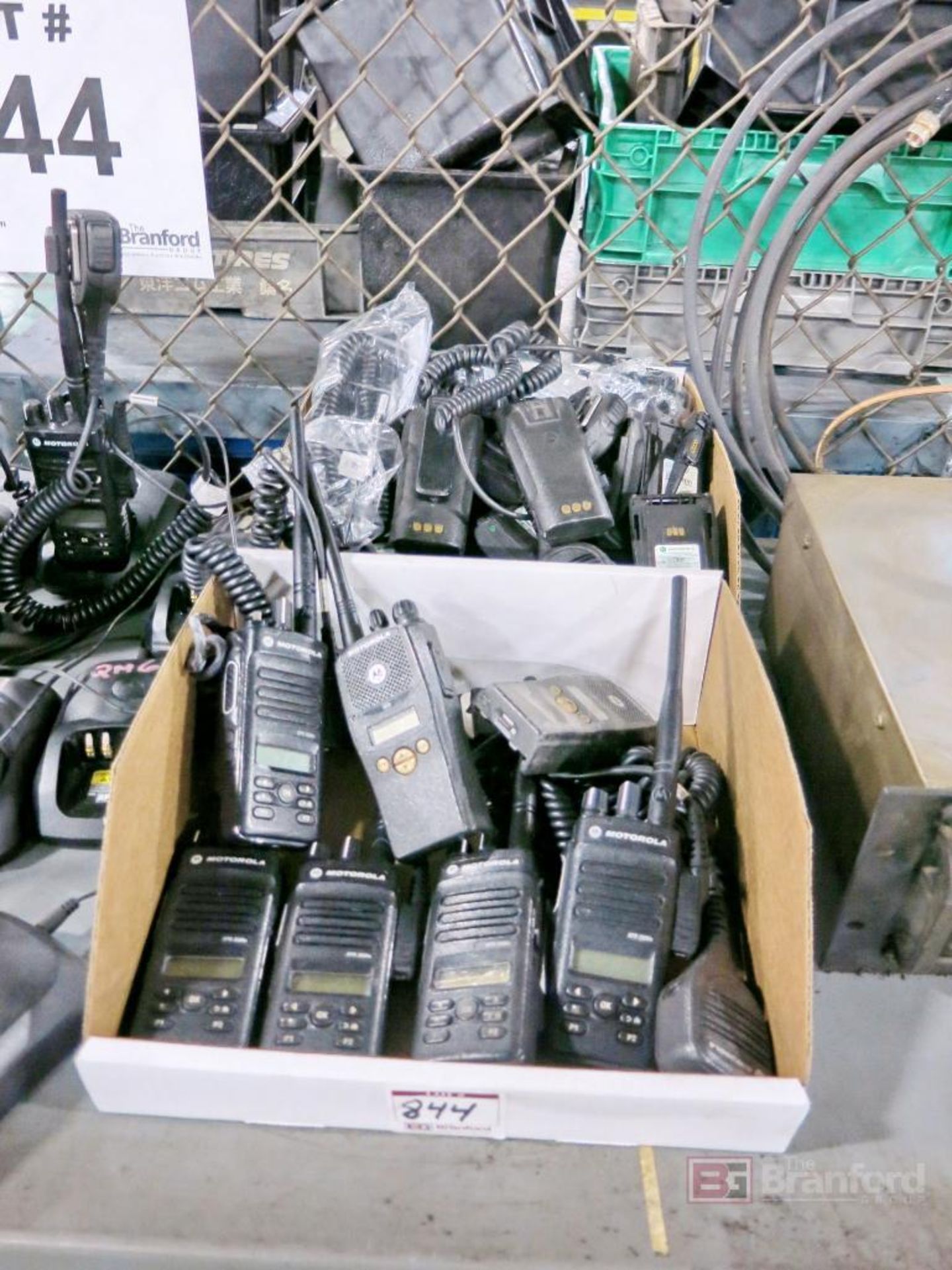 Large Lot of Motorola Walkie Talkies, Batteries, Repeater - Image 3 of 4