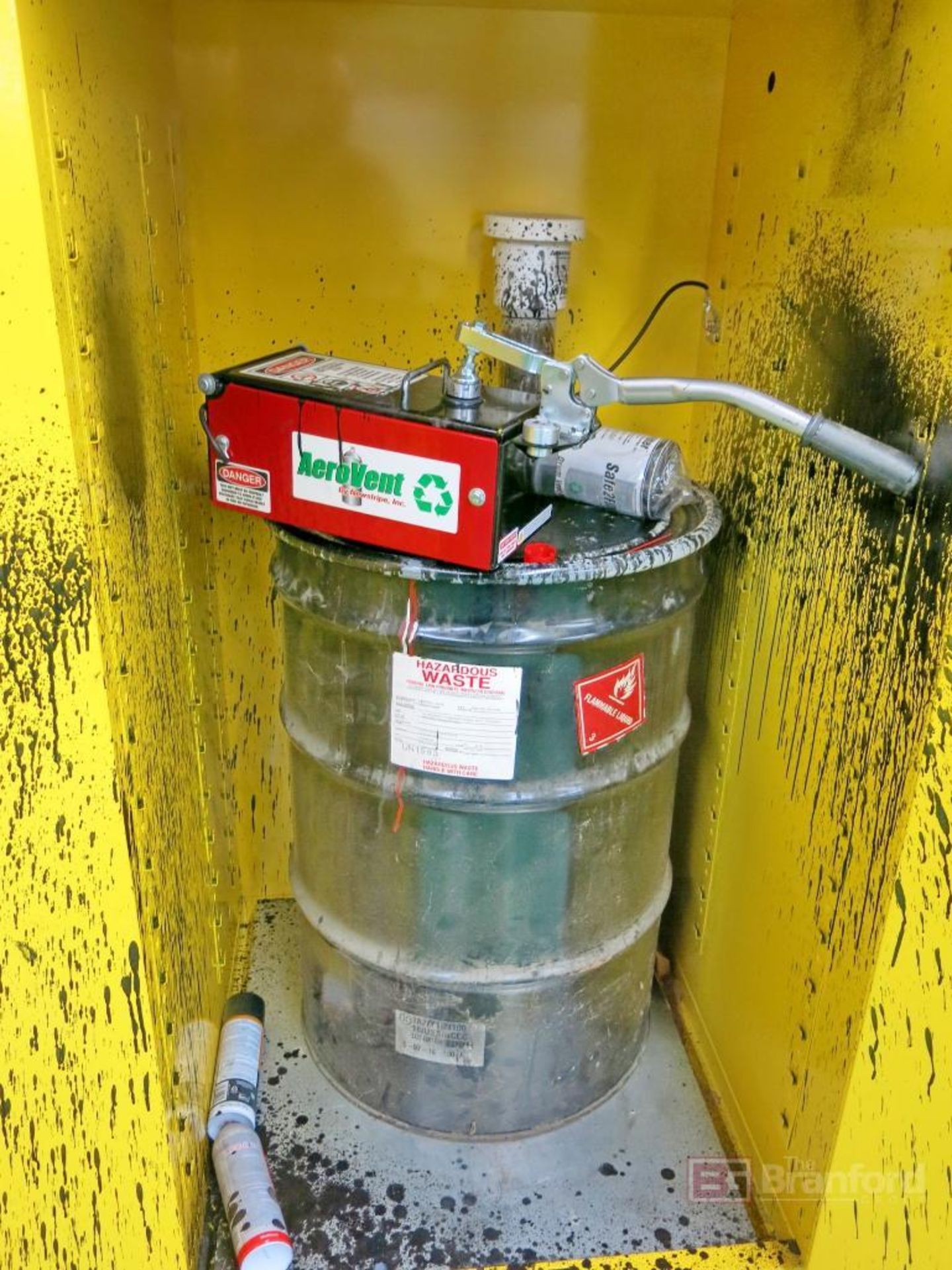 Justrite 55- Gallon Cap. 2-Door Flammable Liquid Storage Cabinet - Image 2 of 2