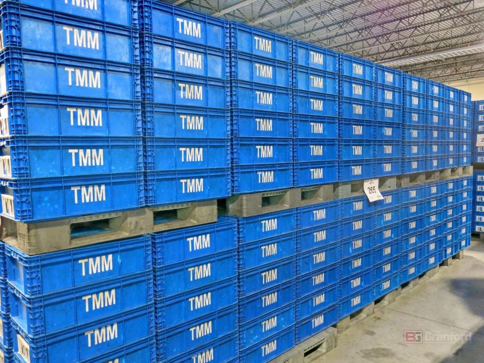 Lot of (360) Plastic Totes on (10) Pallets - Image 2 of 2