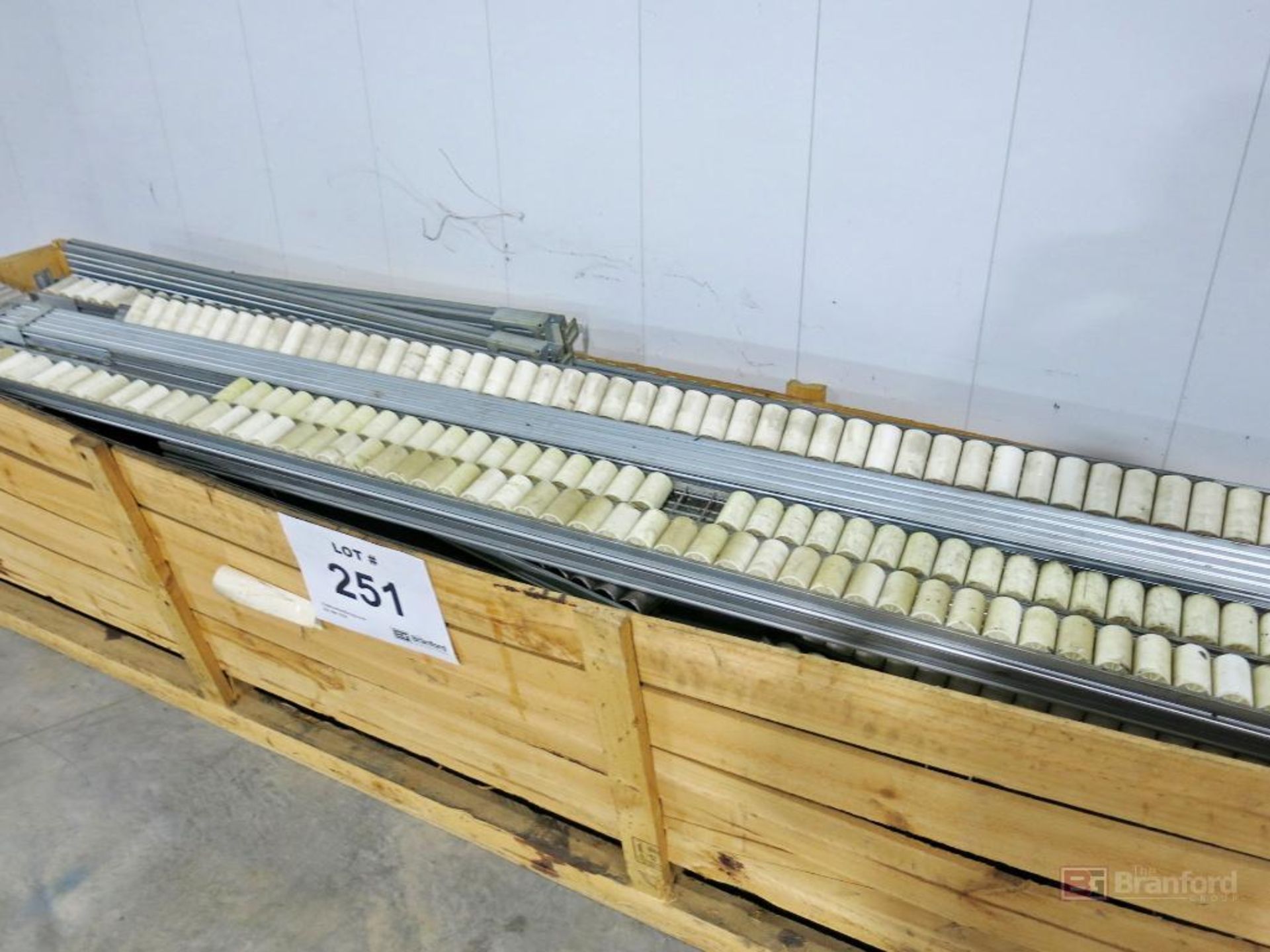 Large Lot of Roller Top Conveyor